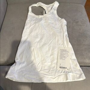 Lululemon cool Racerback white Tank Top 2 new